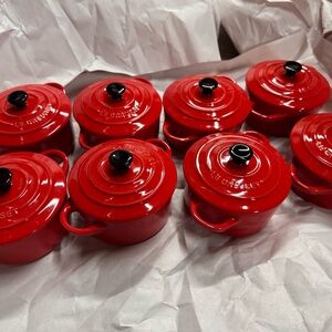 Le Creuset Cherry Red Mini Cocotte Collection
